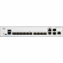Cisco Consumer Products - Cisco Catalyst C1300-12XS Layer 3 Switch - 2 Ports - Manageable - 10 Gigabit Ethernet - 10GBase-T, 10GBase-X - 3 Layer - Unknown
