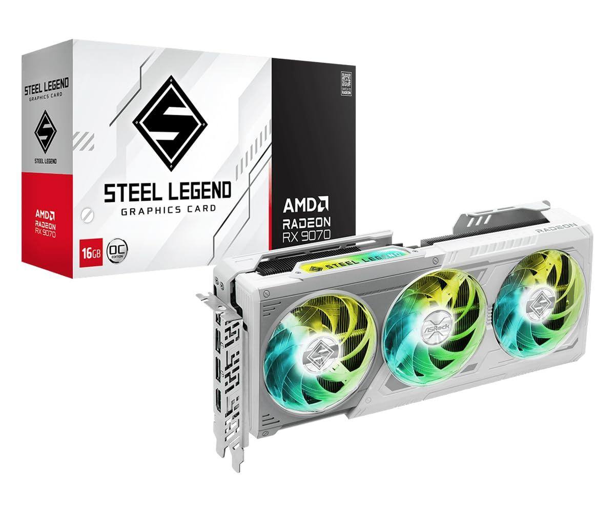STEEL LEGEND GRAPHICS CARD  
AMD RADEON RX 5700  
16GB OC  
STEEL LEGEND  
AMD RADEON RX 5700