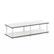 Front. Furinno - Just No Tools Wide TV Stand, Tube - White/White.
