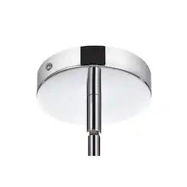 Elegant Lighting - Sienna 32 inch crystal rod pendant in - Chrome