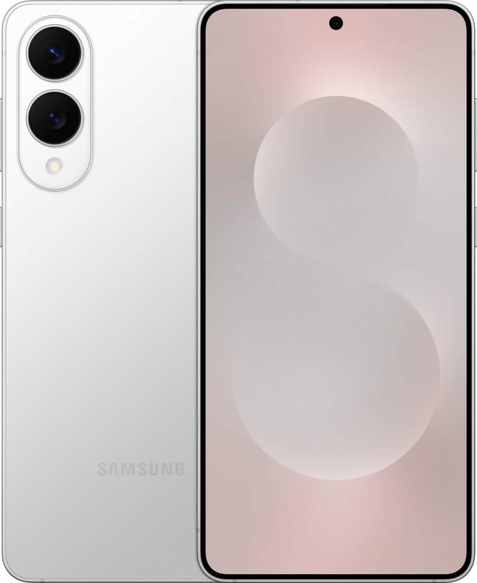 Samsung - Galaxy S25 Edge 512GB (Unlocked) - Titanium Silver - Front_Zoom