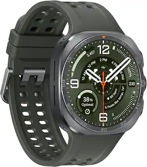 Samsung - Galaxy Watch Ultra2 Titanium Smartwatch 47mm LTE - Titanium Silver - (2026)