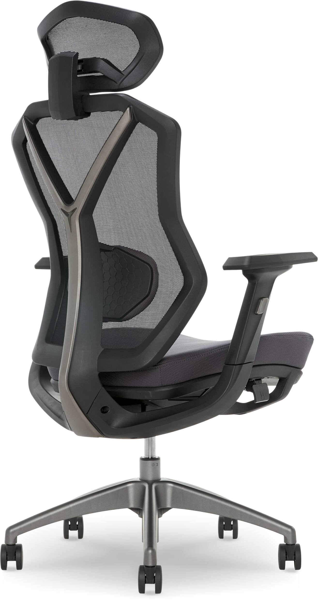 Alt View 16. Lenovo - Legion Mesh Gaming Chair - Space Gray.