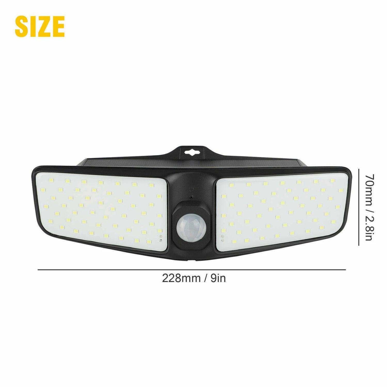 SIZE  
70mm / 2.8in  
228mm / 9in