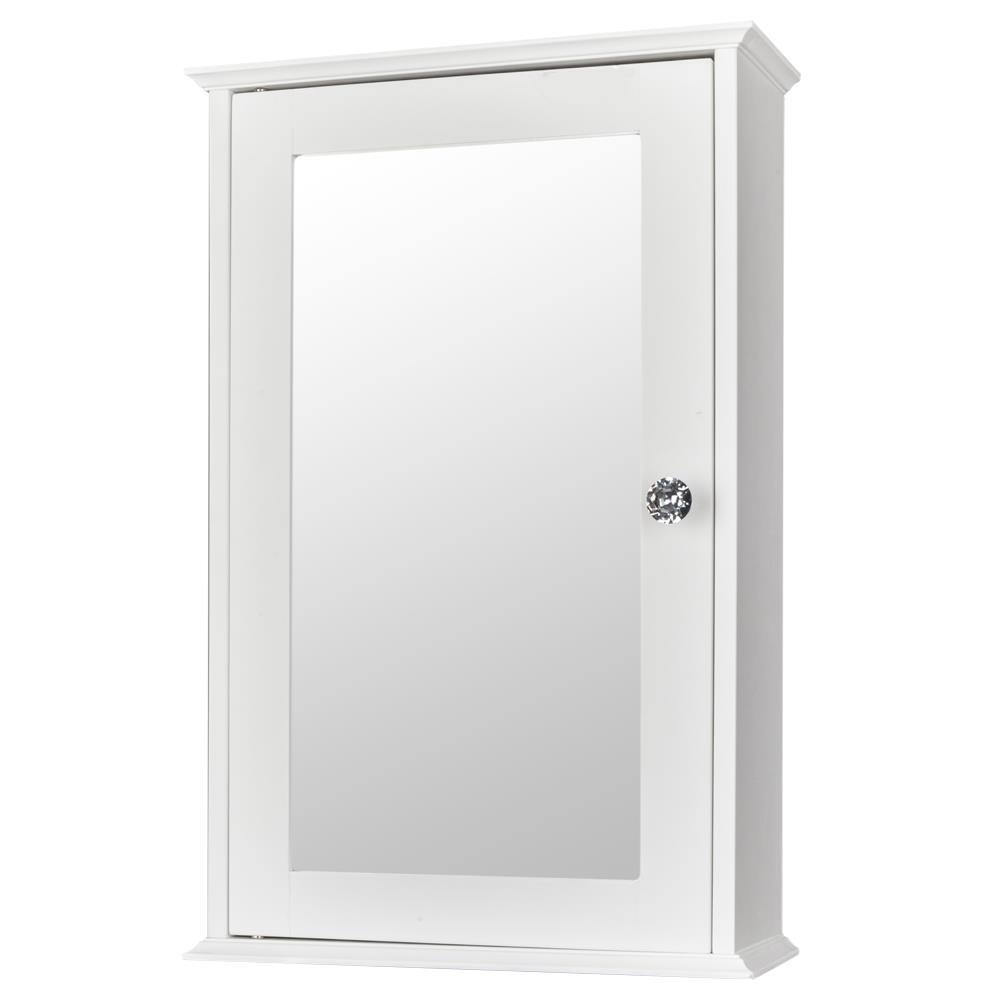 Front. Winado - Wall Mount Bathroom Cabinet Storage Medicine Cabinet Kitchen Laundry Cupboard - White.