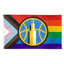 WinCraft - Chicago Sky 3' x 5' Pride Single-Sided Flag - Multicolor
