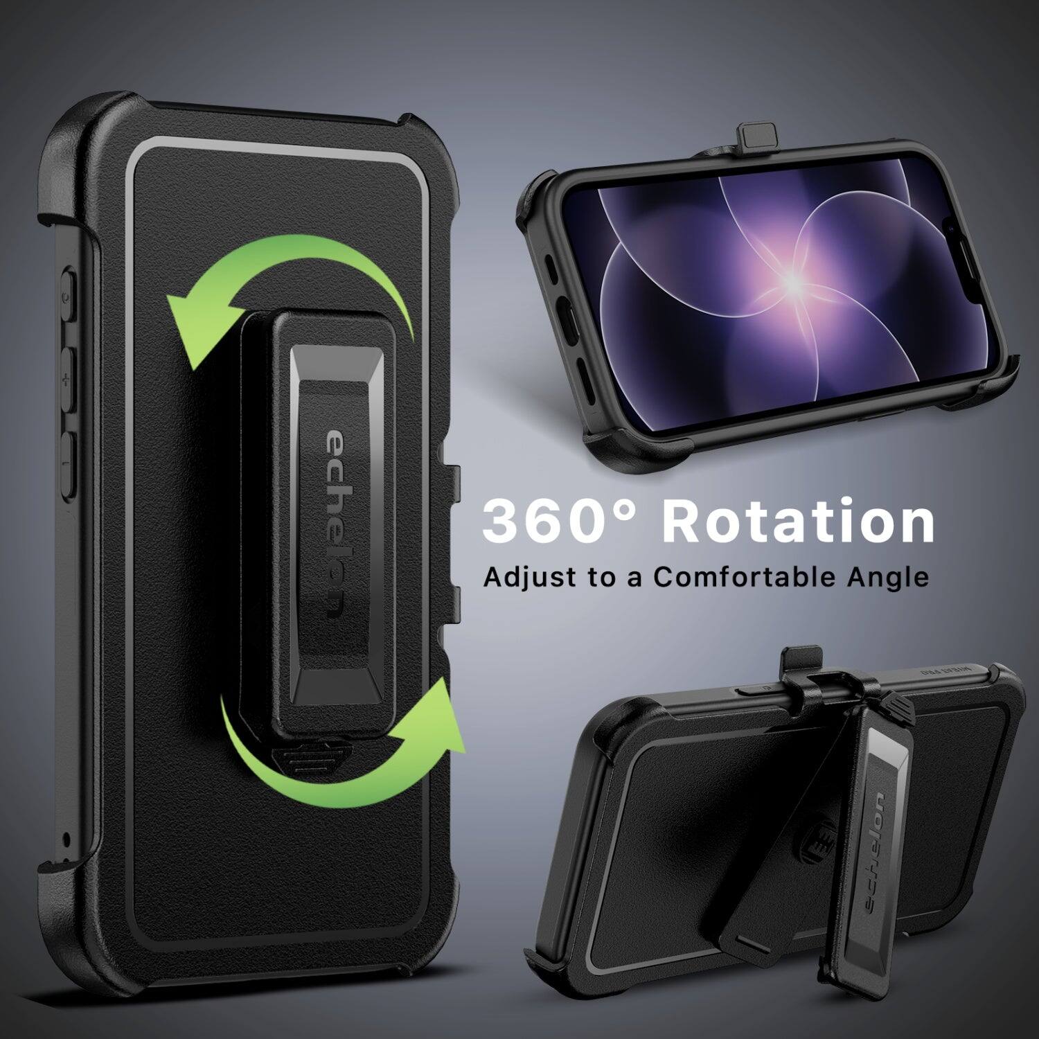 echelon 360° Rotation Adjust to a Comfortable Angle