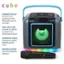 CUBE: Connect & Play
Stream music seamlessly with Bluetooth, aux-in and USB.
Sing like a pro with 22 effects to make every performance shine.
Experience powerful audio that fills up the room.
Record & Share: Use the integrated USB port to record and share your performances.