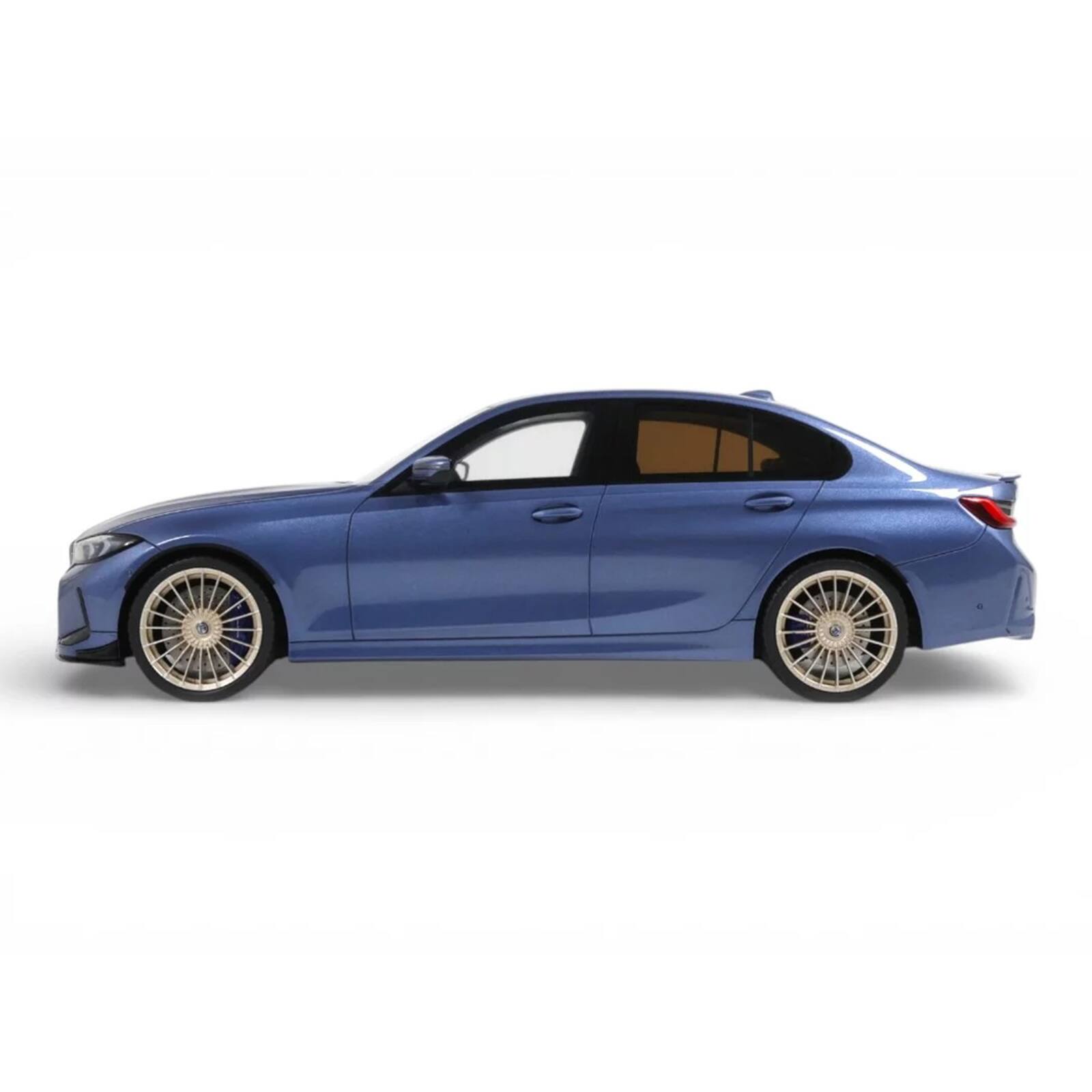 Alt View 3. GT Spirit - 2024 BMW Alpina B3 GT Saloon Blue Metallic 1/18 Model Car by GT Spirit.