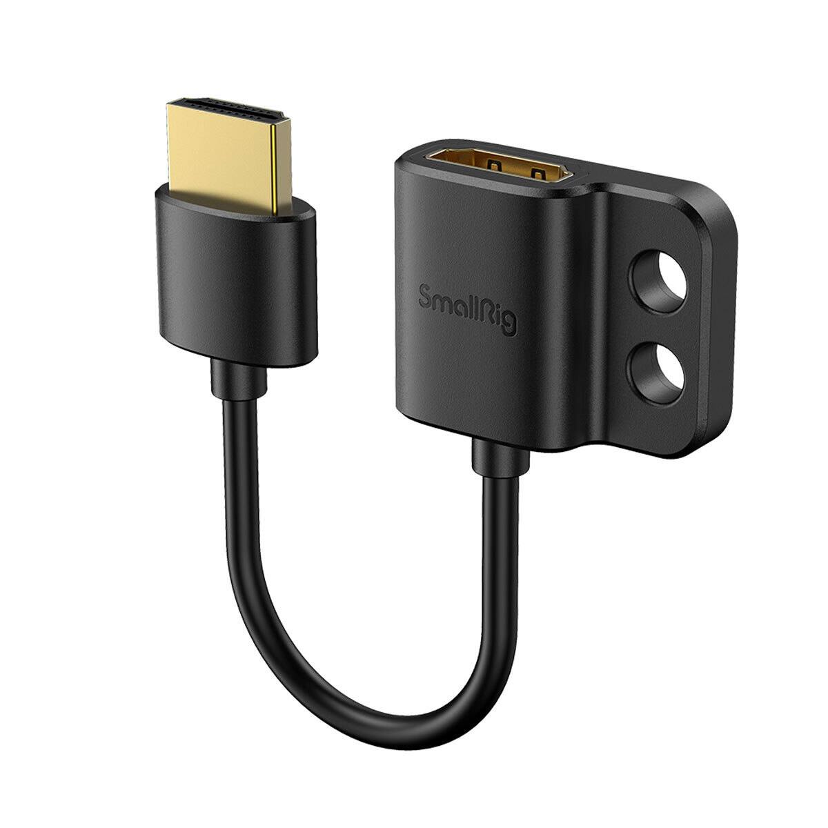 Alt View 1. Smallrig - SmallRig Ultra Slim 4K HDMI Type A to A Adapter Cable.