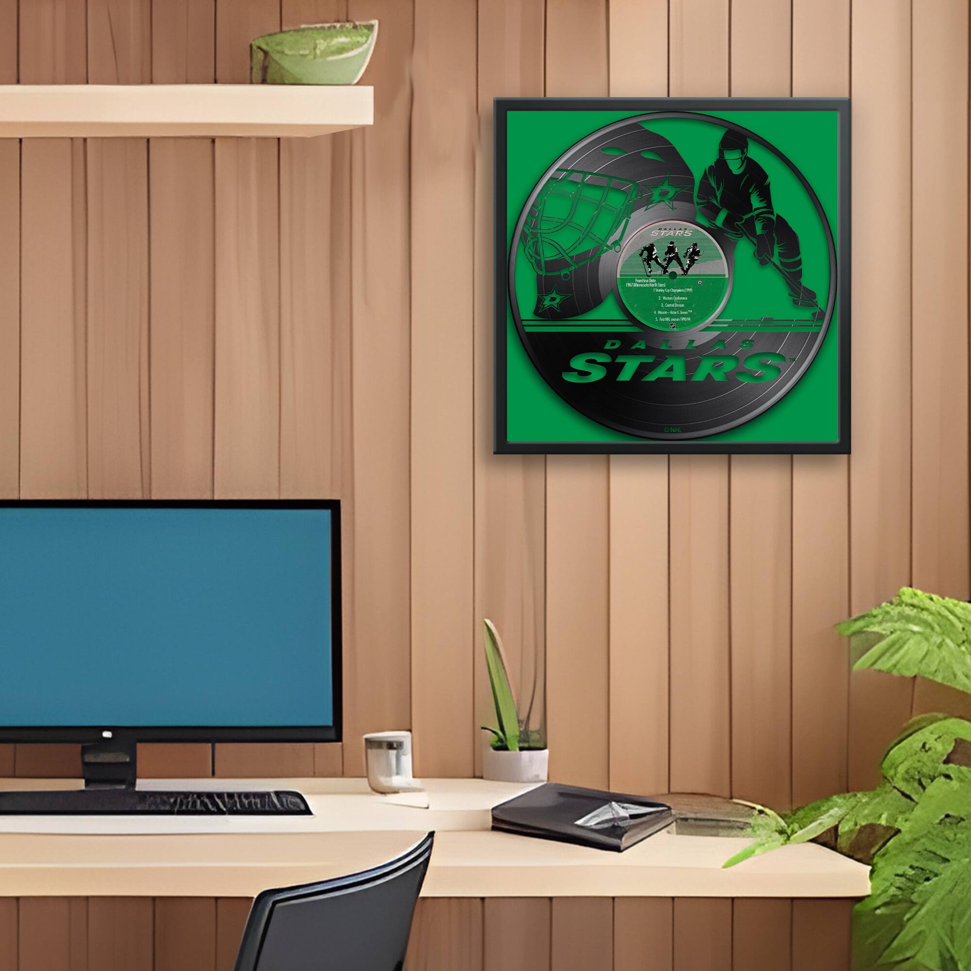 The text on the image reads:

"DALLAS STARS"