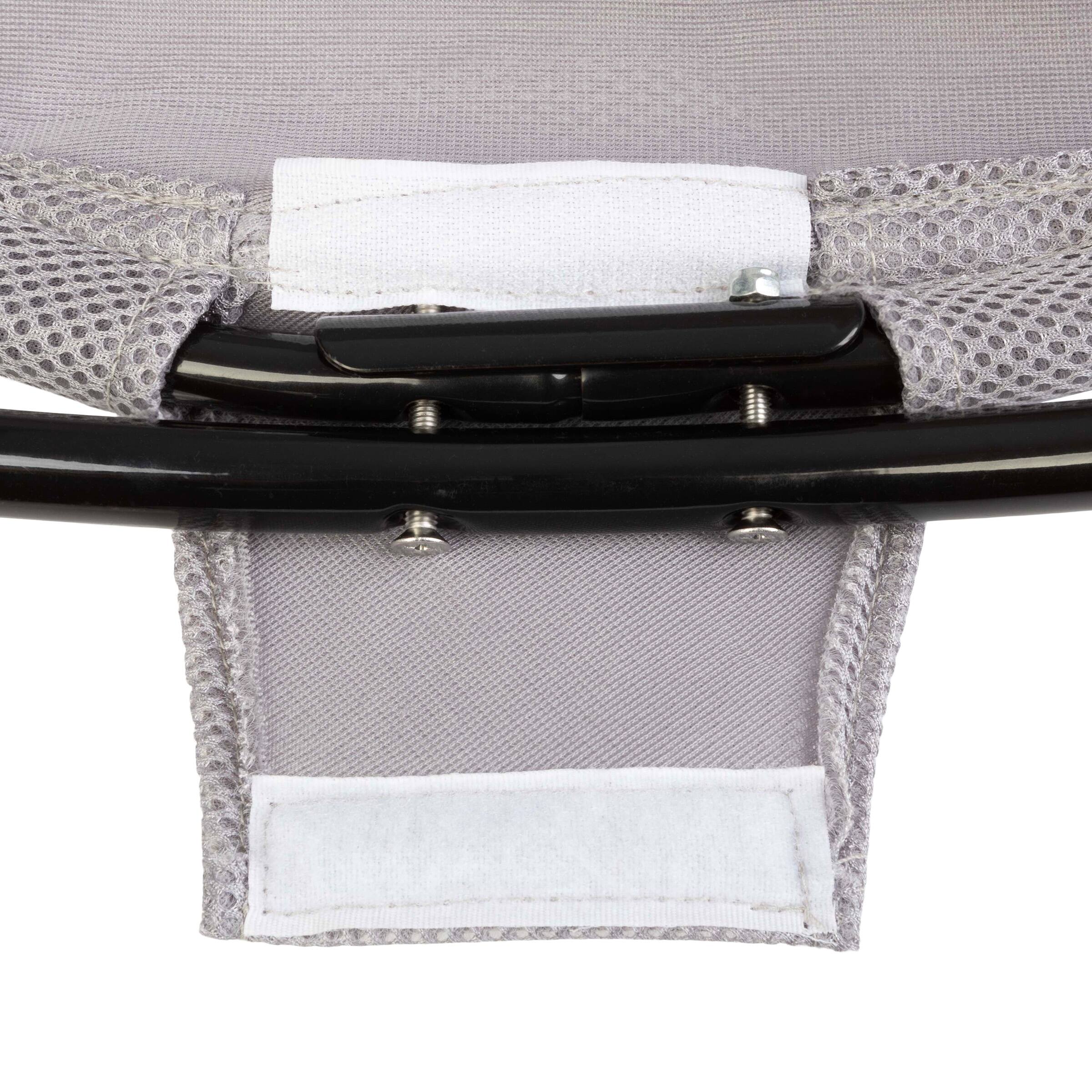 Alt View 3. PetMaker - Cat Hammock for Pets up to 33lbs - Gray and Black.