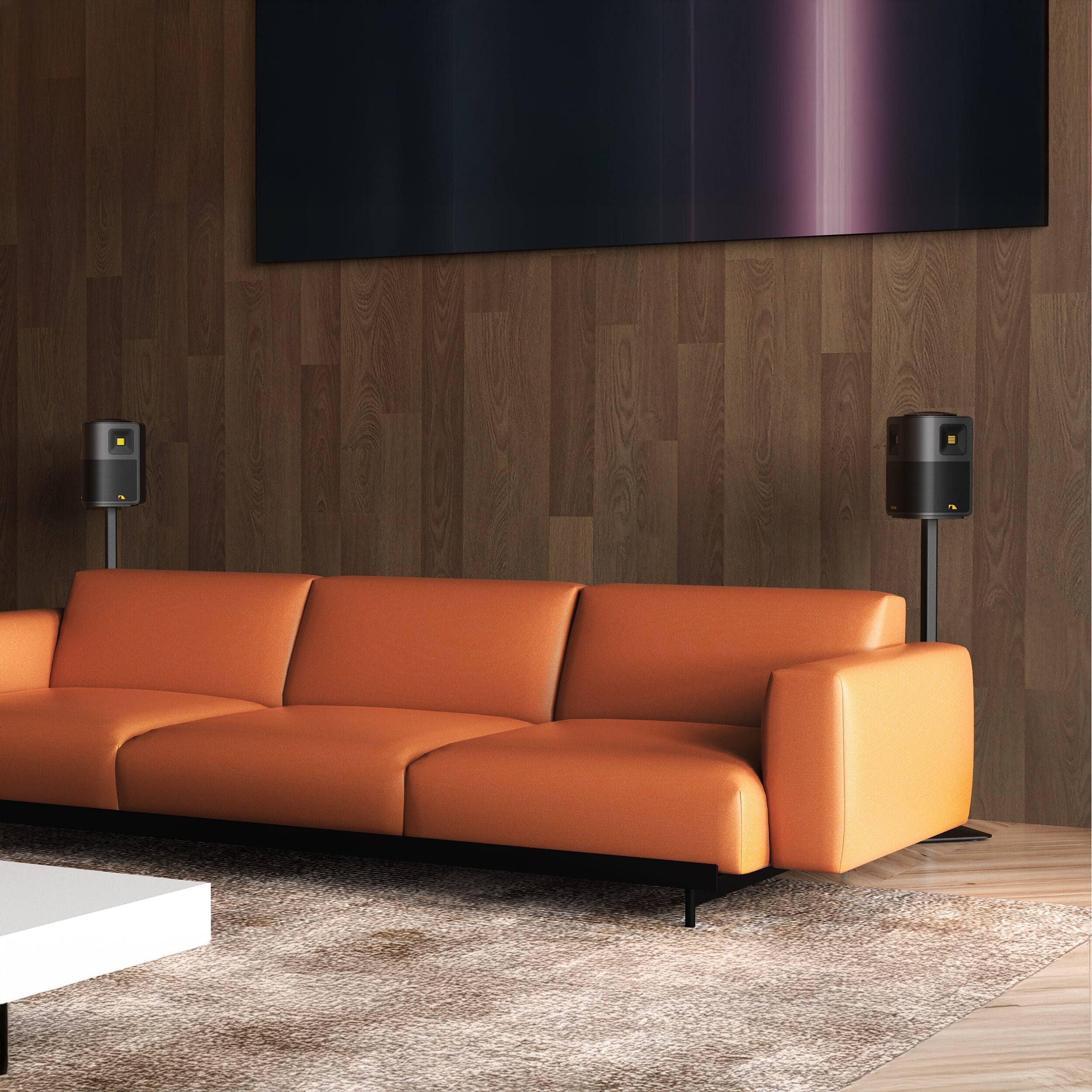 Alt View 9. Nakamichi - DRAGON 3500W Home Surround Sound System w/ Dual 12" Subwoofers, Dolby Atmos and DTS:X Pro - Black.