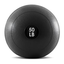 ProsourceFit - Classic Slam Ball, 50 lbs - Black
