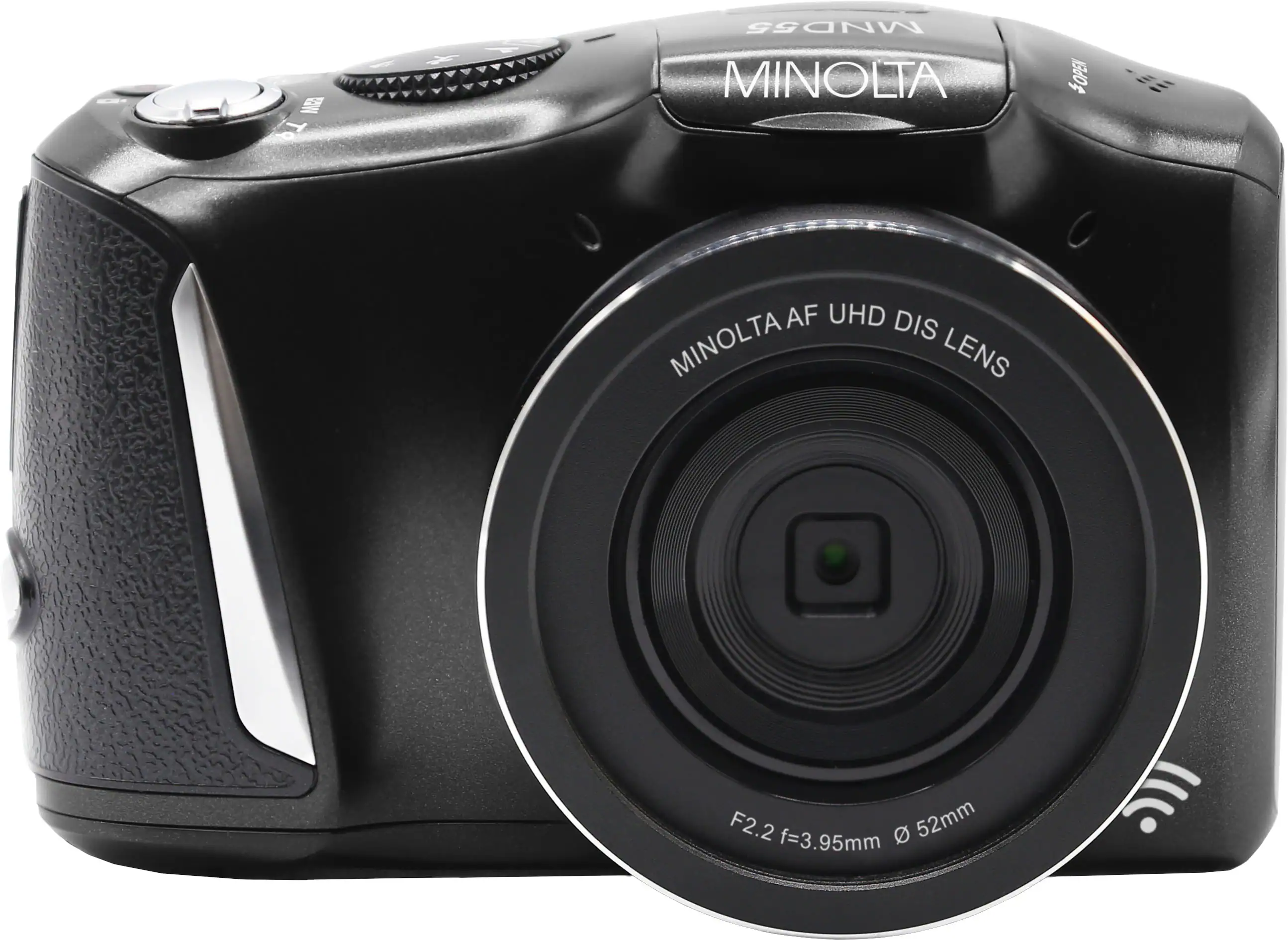 Minolta - MND55 4K Video 64.0 Megapixel Digital Camera with WiFi - Black