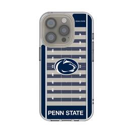 Keyscaper - NCAA - Penn State Nittany Lions iPhone Clear Football Field Design Case - 14 - Multicolor