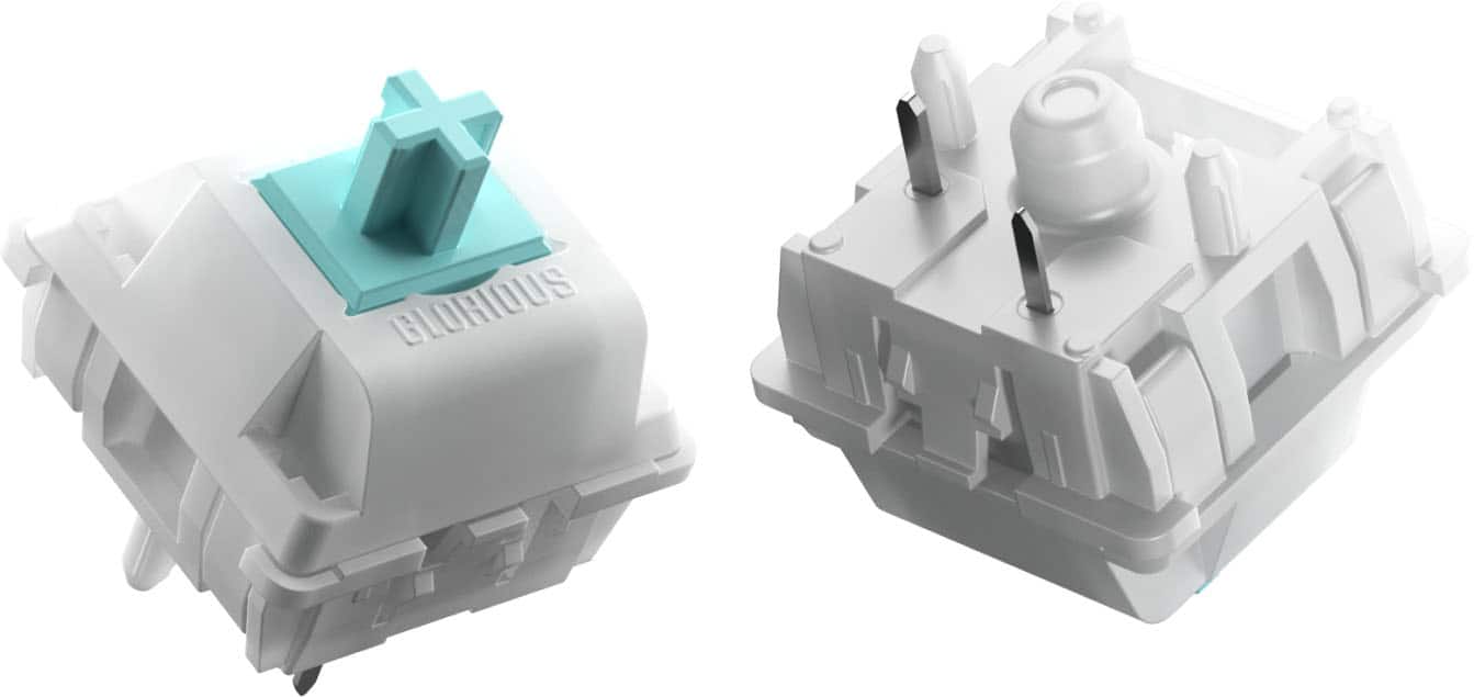 Alt View 14. Glorious - Lubed Mechanical Keyboard 5-pin Hot Swappable Switches (36x) - Lynx.