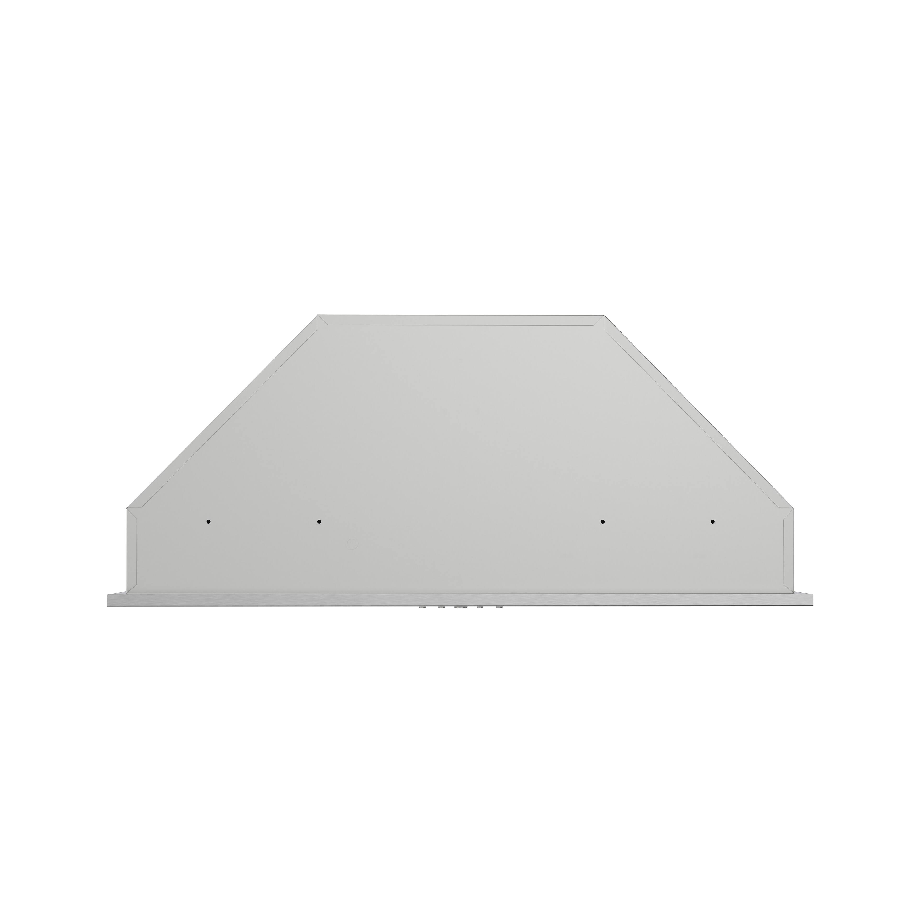 Alt View 4. Streamline - 34 in. Novara Ductless 350 CFM Range Hood, Baffle Filters, Electronic Button Control, LED Light - Brushed Stainless Steel.