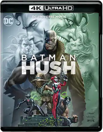 Front. Batman: Hush - 4K Blu-Ray.