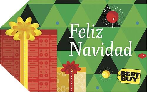 Alt View Standard 1. Best Buy GC - $100 Es Tiempo de Celebrar - Feliz Navidad Gift Card.