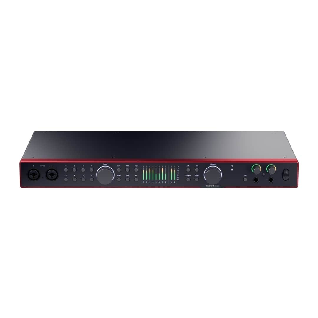 Focusrite - Scarlett 18i20 4G (4th Generation) 18-in, 20-out USB Audio Interface
