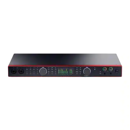 Front. Focusrite - Focusrite Scarlett 18i20 4G (4th Generation) 18-in, 20-out USB Audio Interface.