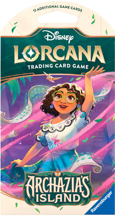 Archazia's Island Disney Lorcana Sleeved Booster Pack Archazia's Island Disney Lorcana Sleeved Booster Pack