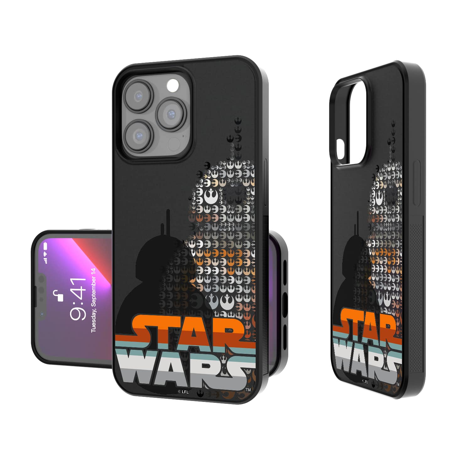 Keyscaper - Star Wars: The Force Awakens Quadratic Bump Phone Case - Apple iPhone 13 Pro Max - BB-8