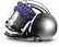 Angle. Dyson - Cinetic Animal Bagless Canister Vacuum - Iron/Purple.