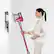 Alt View 17. Dyson - V6 Motorhead Bagless Cordless Stick Vacuum - Fuchsia/Iron.