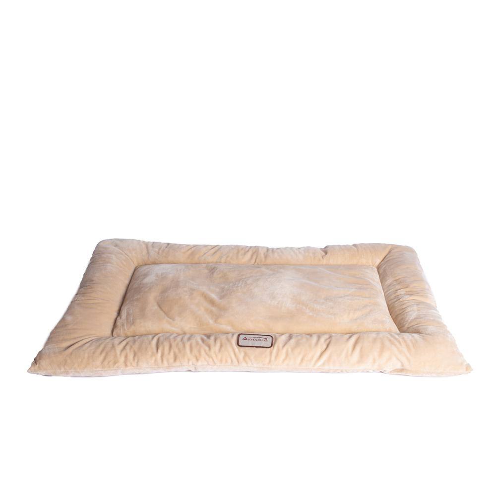 Alt View 6. Armarkat - Large Pet Bed Mat With Poly Fill Cushion In Beige - Beige.