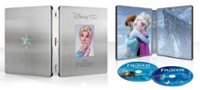 Front. Frozen [SteelBook] [Includes Digital Copy] [4K Ultra HD Blu-ray/Blu-ray] [Only @ Best Buy] [2013].