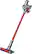 Angle. Dyson - V6 Absolute Bagless Cordless Stick Vacuum - Nickel/Red.