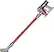 Alt View 11. Dyson - V6 Absolute Bagless Cordless Stick Vacuum - Nickel/Red.