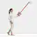 Alt View 17. Dyson - V6 Absolute Bagless Cordless Stick Vacuum - Nickel/Red.