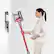 Alt View 19. Dyson - V6 Absolute Bagless Cordless Stick Vacuum - Nickel/Red.