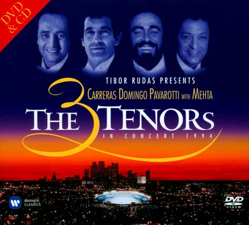  The Three Tenors in Concert 1994 [CD &amp; DVD]