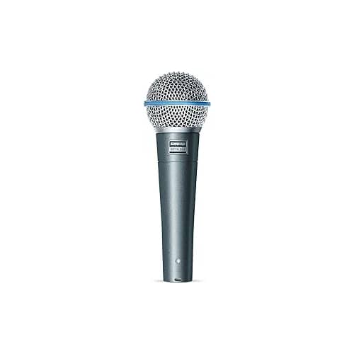 Shure - BETA 58A Vocal Microphone - Single Element Supercardioid Dynamic Mic for Stage and Studio