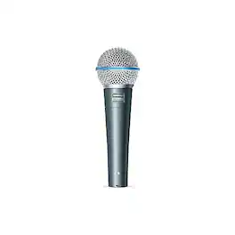 Shure - BETA 58A Vocal Microphone - Single Element Supercardioid Dynamic Mic for Stage and Studio