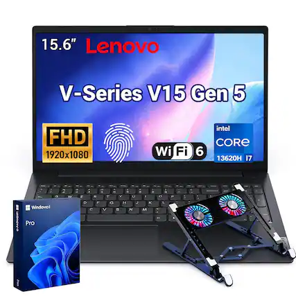 15.6" Lenovo
V-Series V15 Gen 5
FHD 1920x1080
Wi-Fi 6
Intel Core i7 13620H
Windows 10 Pro