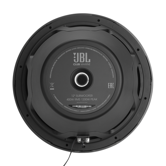 JBL CLUB MARINE  
12" SUBWOOFER  
400W RMS 1200W PEAK