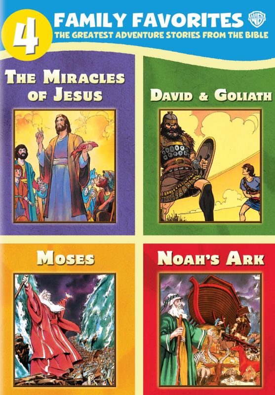 

4 Family Favorites: The Greatest Adventure Stories from the Bible [4 Discs] [DVD]