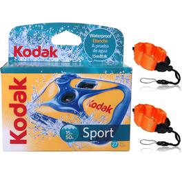 Kodak - Water and Sport One-Time Use Camera Waterproof 35mm + Floating Foam Strap