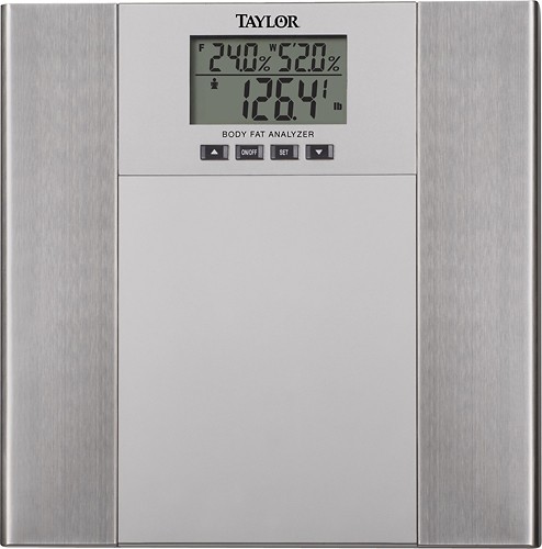 Best Buy: Taylor The Biggest Loser Body Fat & Body Water Monitor Scale with  BMI 5568BL