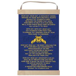 Jardine - North Carolina A&T Aggies Fight Song Banner Sign - Blue