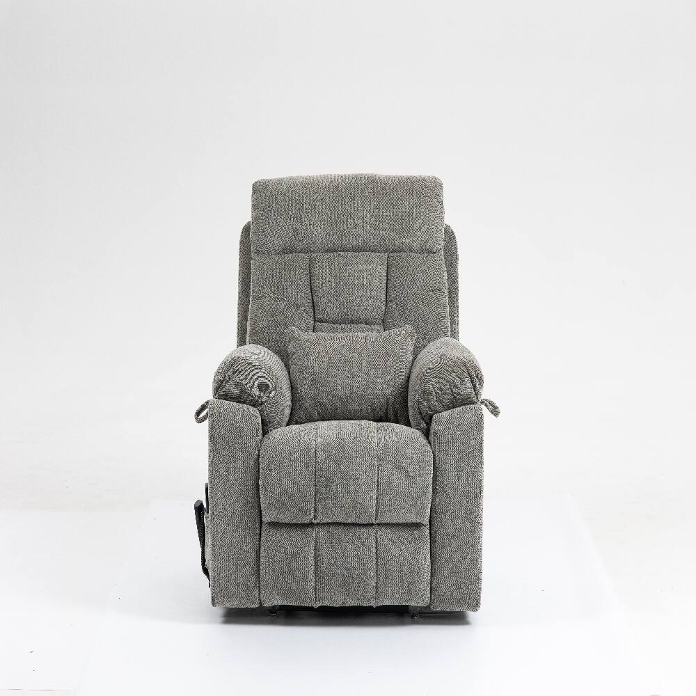 Alt View 10. Ropilly - Ropilly 180 degree lay flat lift chair, electric lift chair for elderly with dual motors - White.