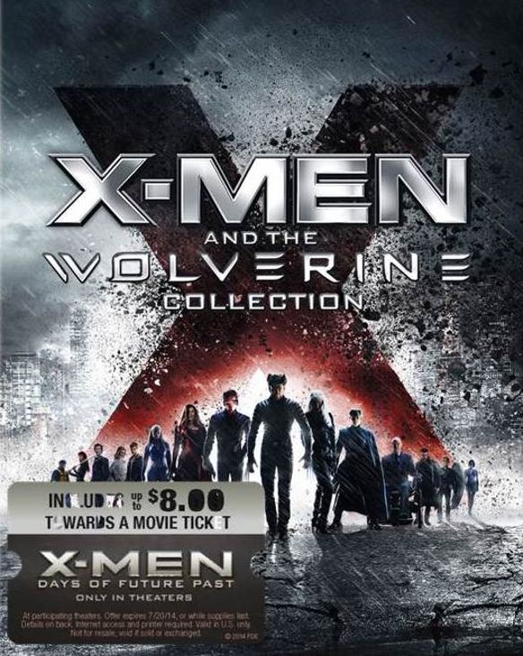  X-Men and The Wolverine Collection [Movie Money] [DVD]