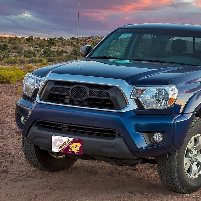 Alt View 2. Rico Industries - Central Michigan Chippewas 12x6 Metal License Plate Auto Tag - Multi.