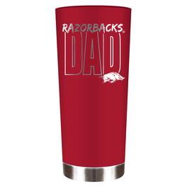 Great American Products - Arkansas Razorbacks Dad 18oz. Roadie Tumbler - Multicolor