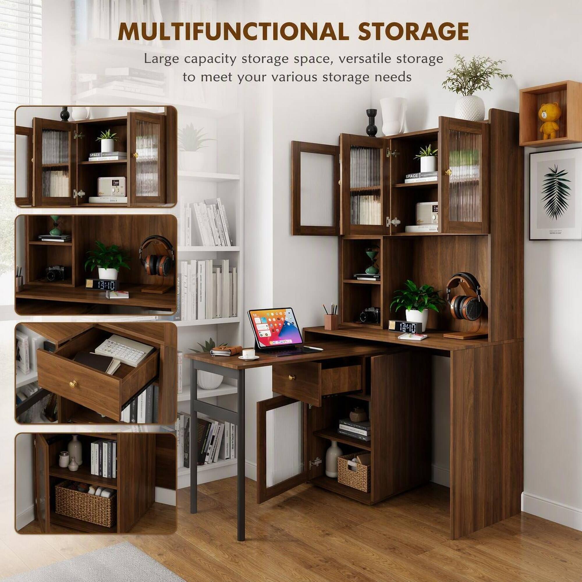 MULTIFUNCTIONAL STORAGE  
Large capacity storage space, versatile storage to meet your various storage needs